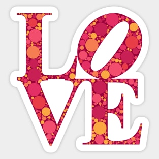 Love Sign | Pop Art Sticker